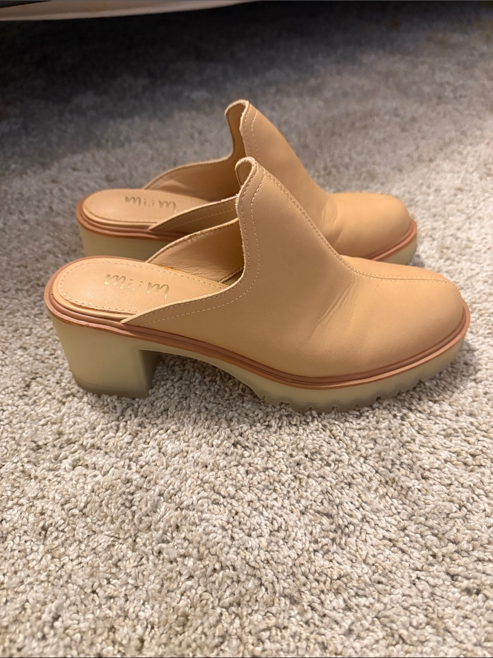 MI.IM Sutton chunky heel slip on Size 8 - Picture 2 of 8